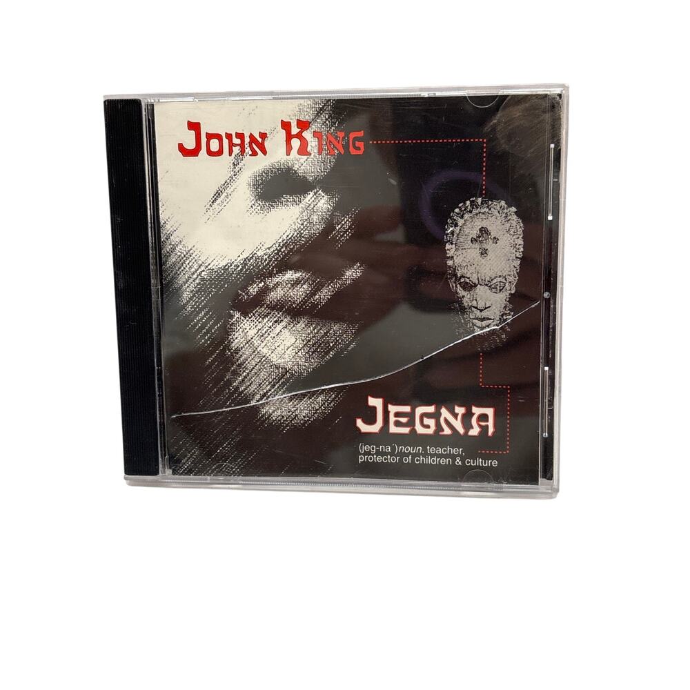 John King Jegna CD 1996 Barbados Reggae Soca Steel Donkey Records Rare